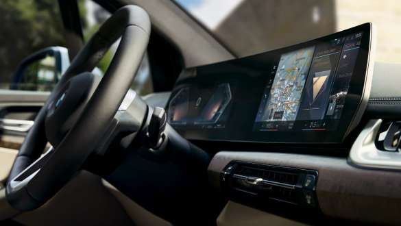 Design interior modern BMW Seria 2 Active Tourer Habitaclul unui BMW Seria 2 Active Tourer cu ecran curbat BMW