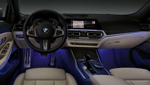 Iluminare ambientală Iluminarea ambientală a BMW Seria 3 Touring