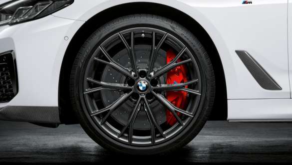 Jantele BMW M Performance din aliaj uşor Double-spoke de 20”, tip 669 M Bicolor ale BMW Seria 5 Sedan G30 Jantele BMW M Performance din aliaj uşor Double-spoke de 20”, tip 669 M ale BMW Seria 5 Sedan G30