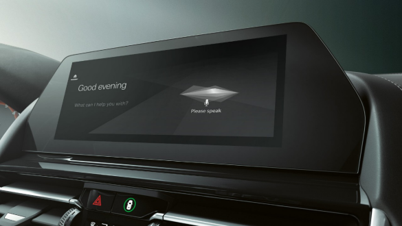 „BMW Intelligent Personal Assistant” al BMW M850i xDrive în Gri Dravit metalizat. „BMW Intelligent Personal Assistant” al BMW M850i xDrive în Gri Dravit metalizat.