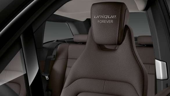 Scaunul BMW i3 I01 Ediţia Unique Forever cu cusături decorative „Unique Forever” Scaunul BMW i3 I01 Ediţia Unique Forever cu cusături decorative „Unique Forever”