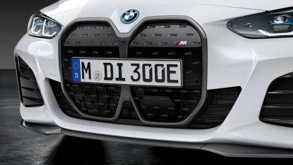 Grilă frontală M Performance din fibră de carbon a modelului BMW i4 eDrive40 G26 2021 Grilă frontală M Performance din fibră de carbon a modelului BMW i4 eDrive40 G26 2021