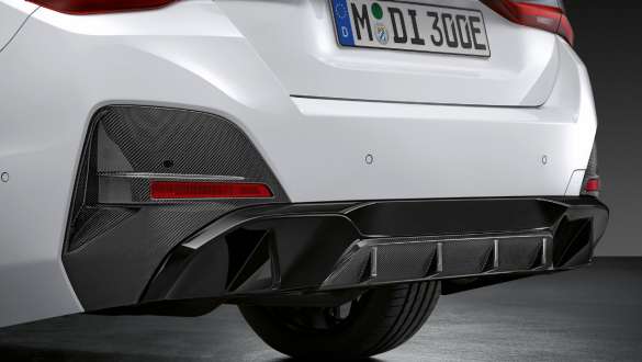 Difuzor spate M Performance din fibră de carbon al modelului BMW i4 eDrive40 G26 2021 Difuzor spate M Performance din fibră de carbon al modelului BMW i4 eDrive40 G26 2021