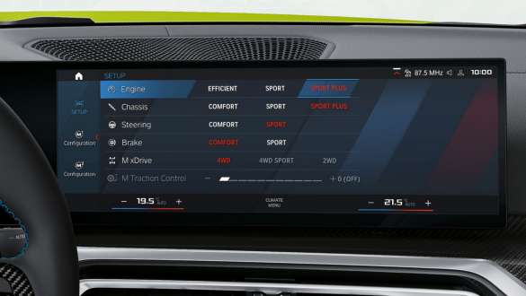 Setările M ale BMW M4 Coupé G82 2020 Setările M ale BMW M4 Coupé G82 2020