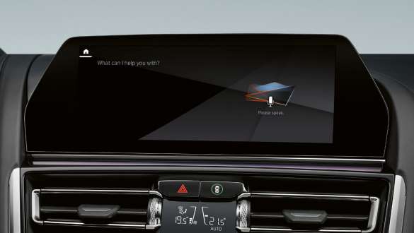 „BMW Intelligent Personal Assistant”. Imagine cu „BMW Intelligent Personal Assistant” al modelelor BMW Seria 8 Coupé M.