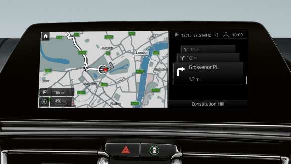 „BMW Live Cockpit Professional” al modelelor BMW Seria 8 Gran Coupé M Imagine din interior cu „BMW Live Cockpit Professional” al modelelor BMW Seria 8 Gran Coupé M, F93, 2020
