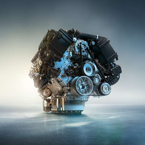 Motorul M TwinPower Turbo pe benzină cu 8 cilindri al BMW M850i xDrive Gran Coupé Motorul M TwinPower Turbo pe benzină cu 8 cilindri al BMW M850i xDrive Gran Coupé, G16, 2019