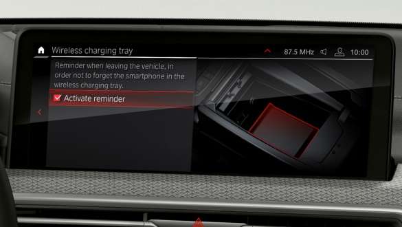 Sistemul de încărcare wireless pentru telefon din automobilele BMW X4 M F98 G02 LCI 2021 Sistemul de încărcare wireless pentru telefon din automobilele BMW X4 M F98 G02 LCI 2021 Facelift