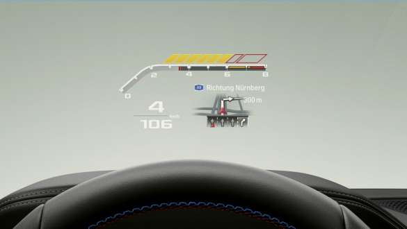 BMW X6 M cu Head-Up Display special pentru M Head-Up Display special M BMW X6 M 2020 SUV