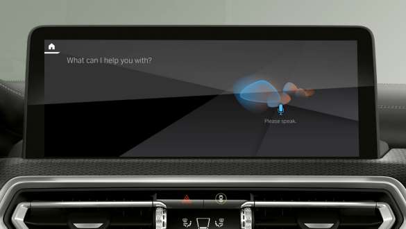 BMW iX3, G08, cu BMW Intelligent Personal Assistant BMW iX3, G08, 2021, cu BMW Intelligent Personal Assistant