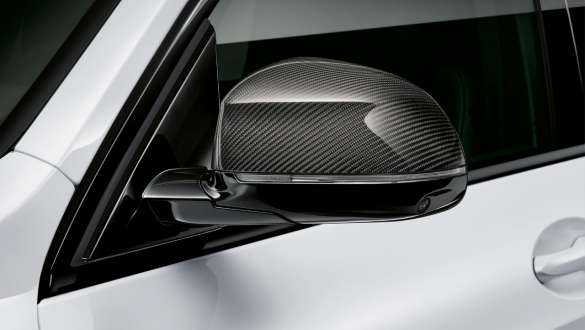 Capacele pentru oglinzile exterioare M Performance din fibră de carbon ale modelului BMW X7 G07 2019 Capacele pentru oglinzile exterioare M Performance din fibră de carbon ale modelului BMW X7 G07 2019