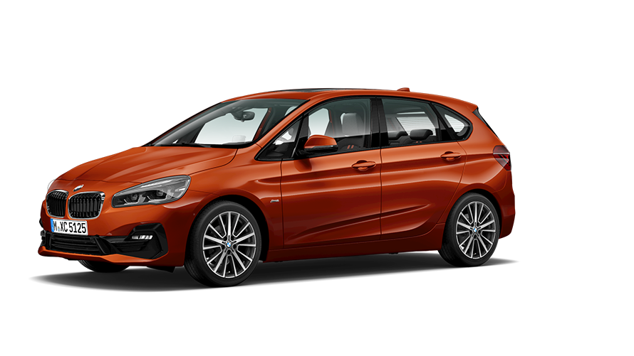 BMW Seria 2, imagine cu trei sferturi din partea laterală a BMW Seria 2 Active Tourer F45 BMW Seria 2, imagine cu trei sferturi din partea laterală a BMW Seria 2 Active Tourer F45