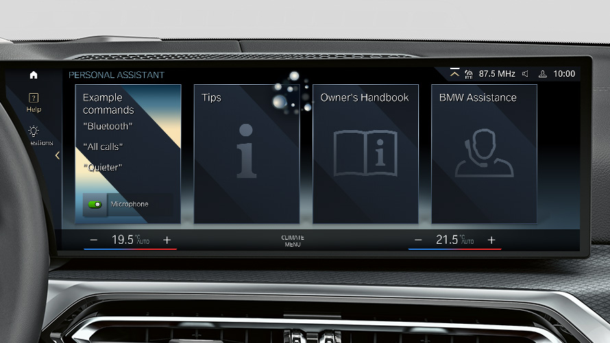BMW Intelligent Personal Assistant BMW Seria 3 Sedan LCI BMW Intelligent Personal Assistant