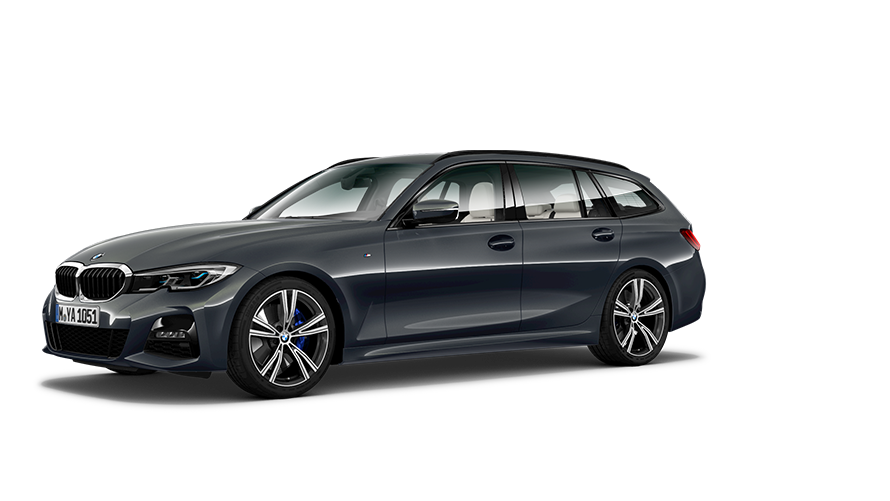 BMW Seria 3 Imagine cu trei sferturi din partea laterală a BMW Seria 3 Touring G21 BMW Seria 3 Imagine cu trei sferturi din partea laterală a BMW Seria 3 Touring G21