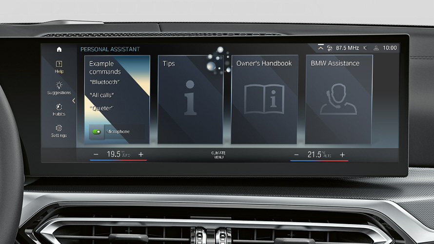 BMW Intelligent Personal Assistant BMW Seria 3 Touring LCI BMW Intelligent Personal Assistant