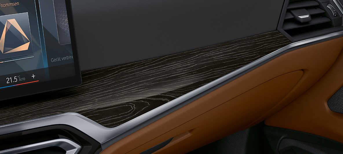 Imagine din interior cu ornamentele interioare BMW Individual Negru Fineline, cu efect argintiu de pori deschişi cu detalii în Crom Pearl, BMW Seria 4 Cabriolet G23 2020 Imagine din interior cu ornamentele interioare BMW Individual Negru Fineline, cu efect argintiu de pori deschişi cu detalii în Crom Pearl, BMW Seria 4 Cabriolet G23 2020