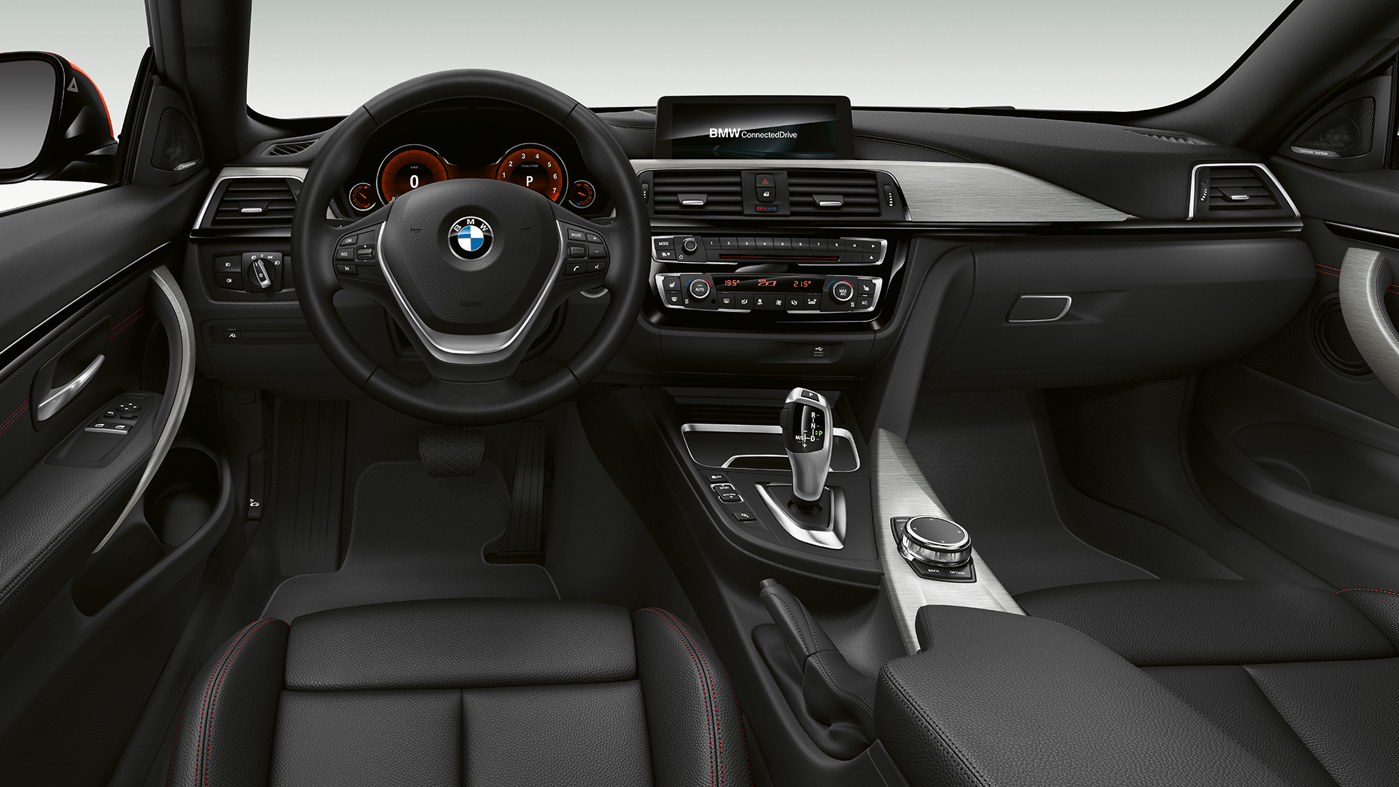 Habitaclul BMW Seria 4 Coupé, Model Sport Line Habitaclul BMW Seria 4 Coupé, Model Sport Line