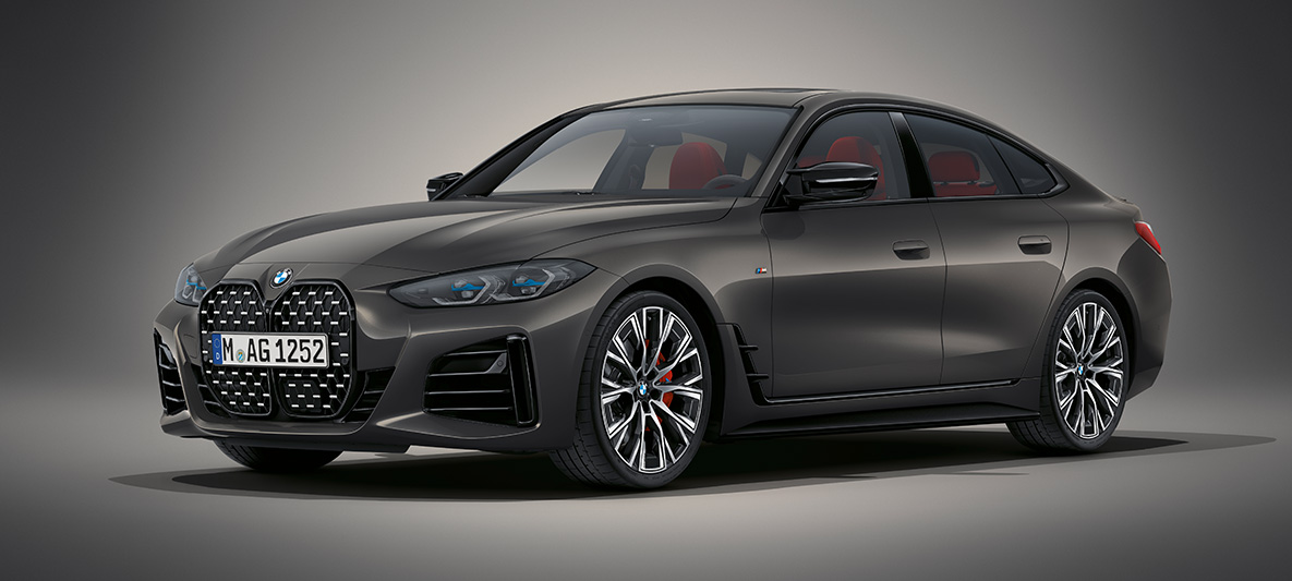 BMW Seria 4 Gran Coupé G26 2021, în BMW Individual Gri Dravite BMW Seria 4 Gran Coupé G26 2021 BMW Individual Gri Dravite