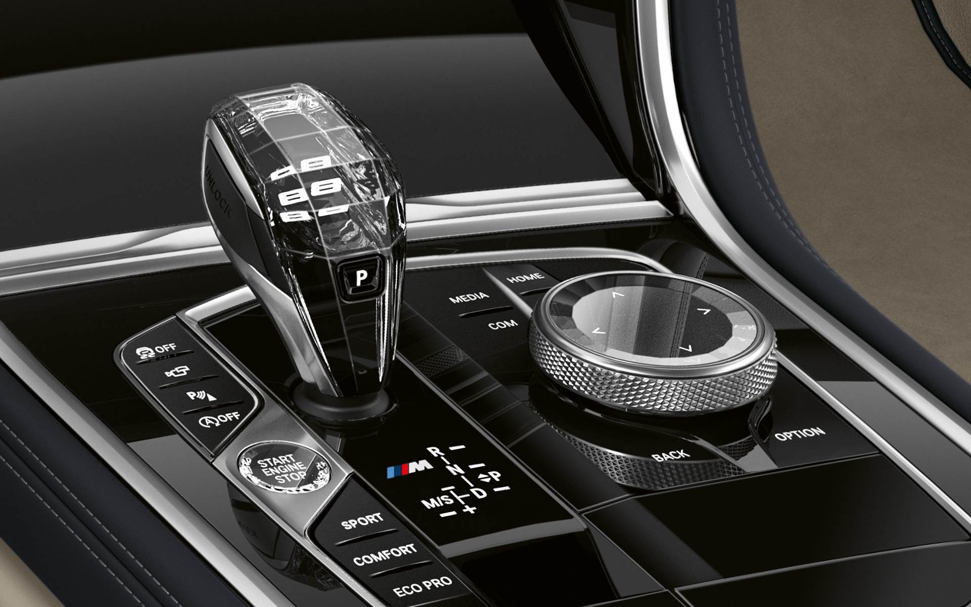 Habitaclul „Frozen Temptation” Imagine cu habitaclul BMW Seria 8 Gran Coupé „Frozen Temptation”