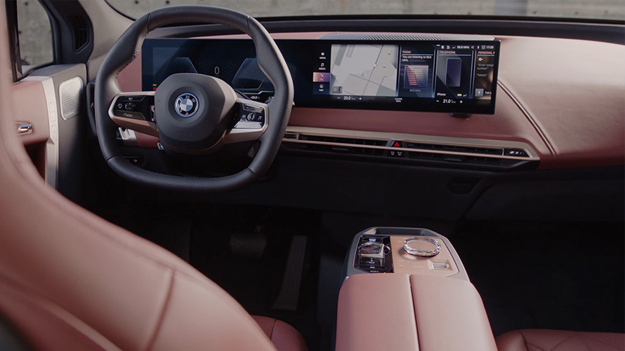 BMW iX i20 SUV electric Video cu caracteristicile din interior BMW iX i20 2021 SUV electric Video cu caracteristicile din interior