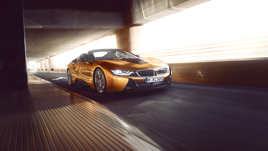 Imaginile şi videoclipurile cu BMW i8 Roadster | BMW.ro