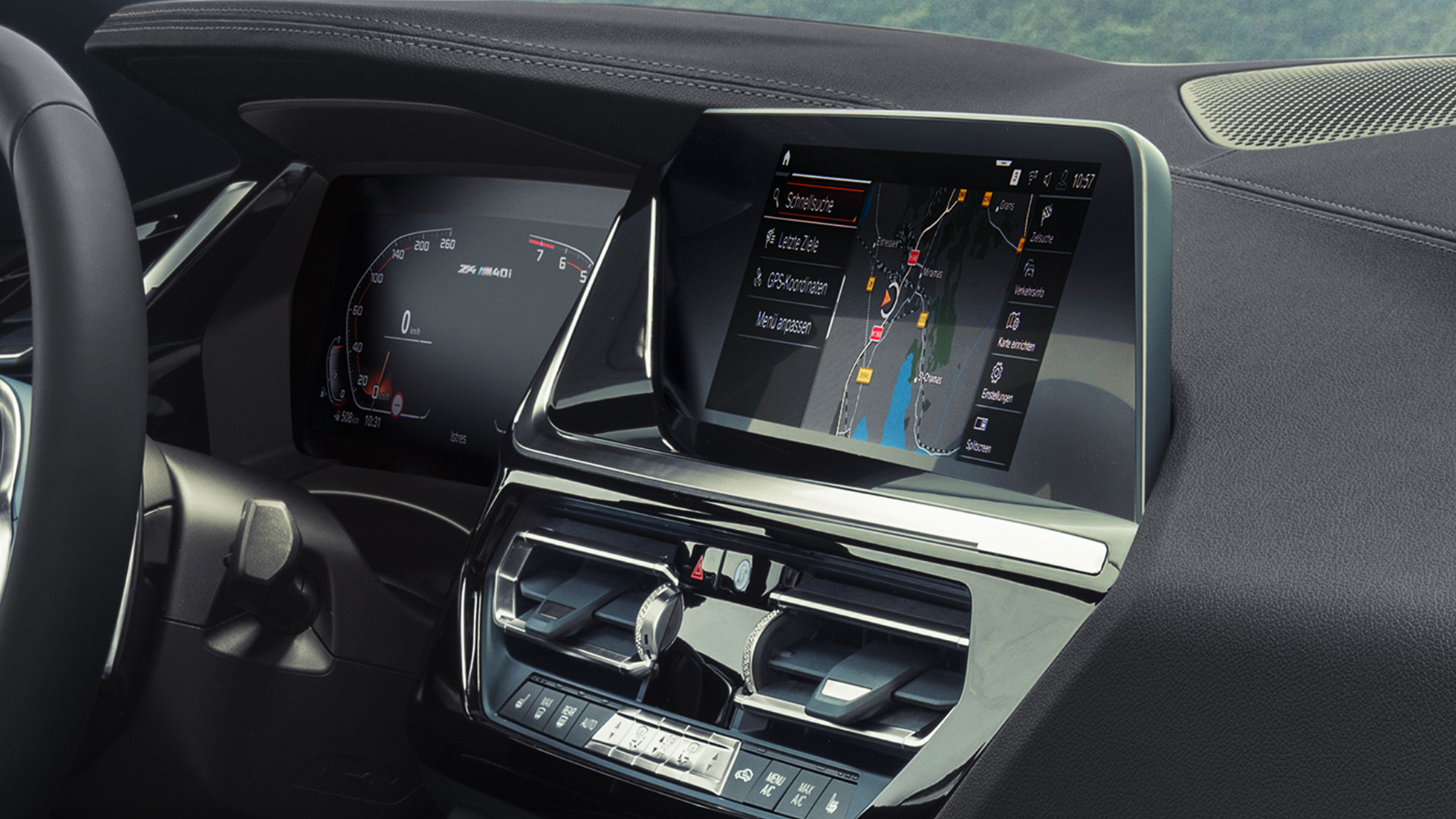 „BMW Intelligent Personal Assistant” al BMW Z4 M40i, G29 „BMW Intelligent Personal Assistant” al BMW Z4 M40i Roadster, G29, 2019, pe Control Display
