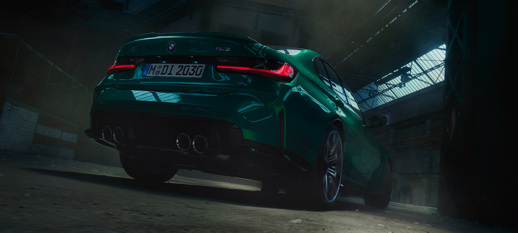 BMW M3 Sedan 2020 BMW M3 Sedan 2020 în Verde Isle of Man