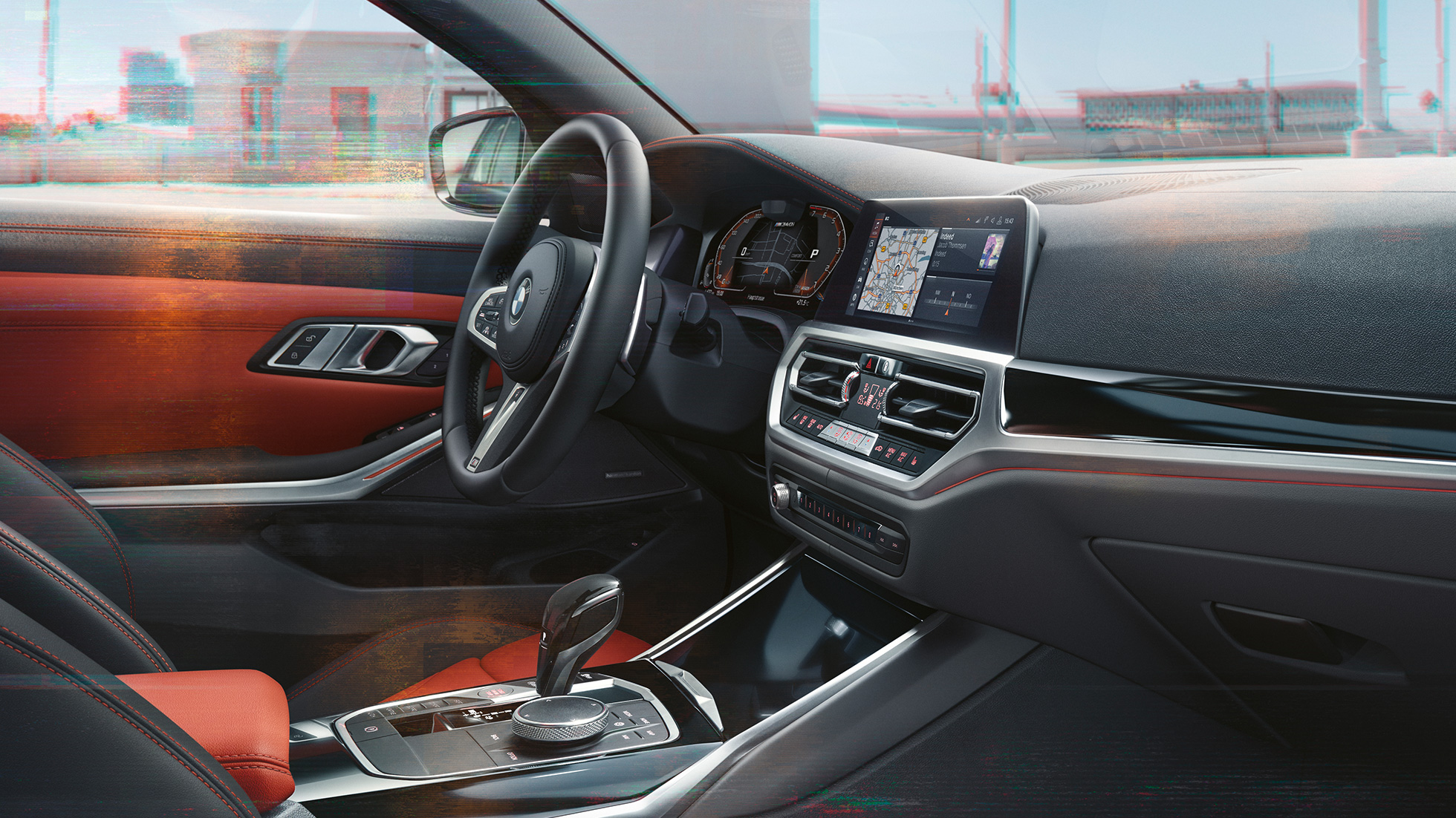 Design interior Imagine cu designul interior al BMW M340i xDrive Touring