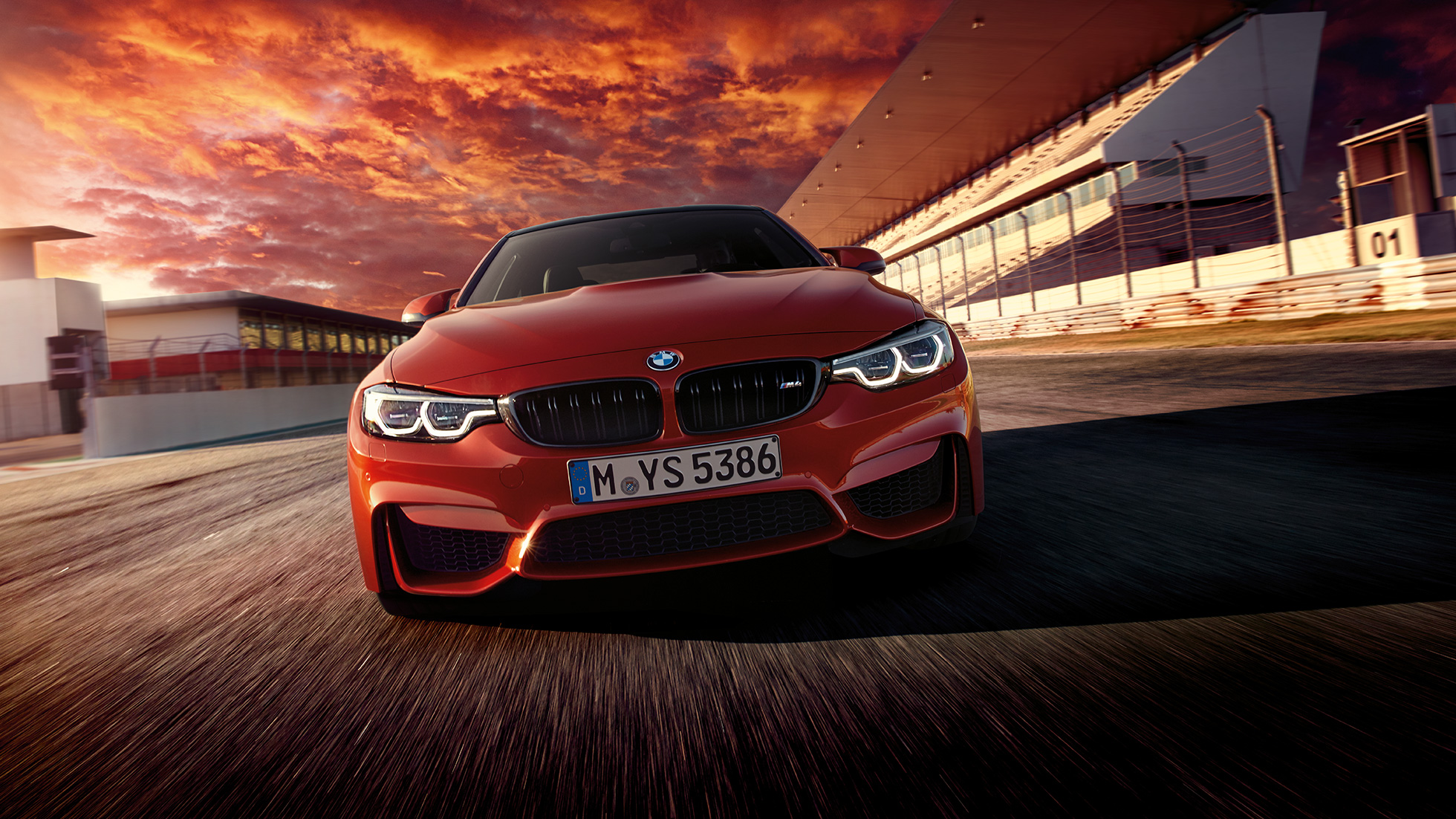 Partea frontală a BMW M4 Coupé Designul părţii frontale a BMW M4 Coupé