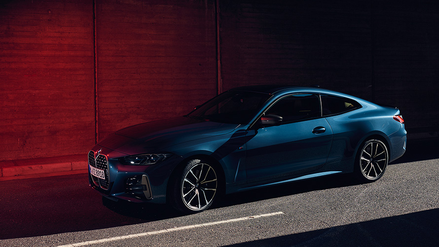 BMW M440i xDrive Coupé G22 2020 în Albastru Arctic Race