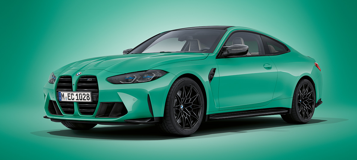 BMW M4 Coupé G82 2021 în Verde Mint BMW Individual BMW M4 Coupé G82 2021 în Verde Mint BMW Individual
