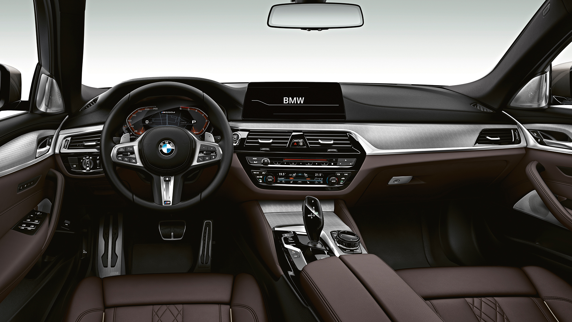 Habitaclul BMW M550d xDrive Touring Imagine din habitaclul BMW M550d xDrive Touring, G31