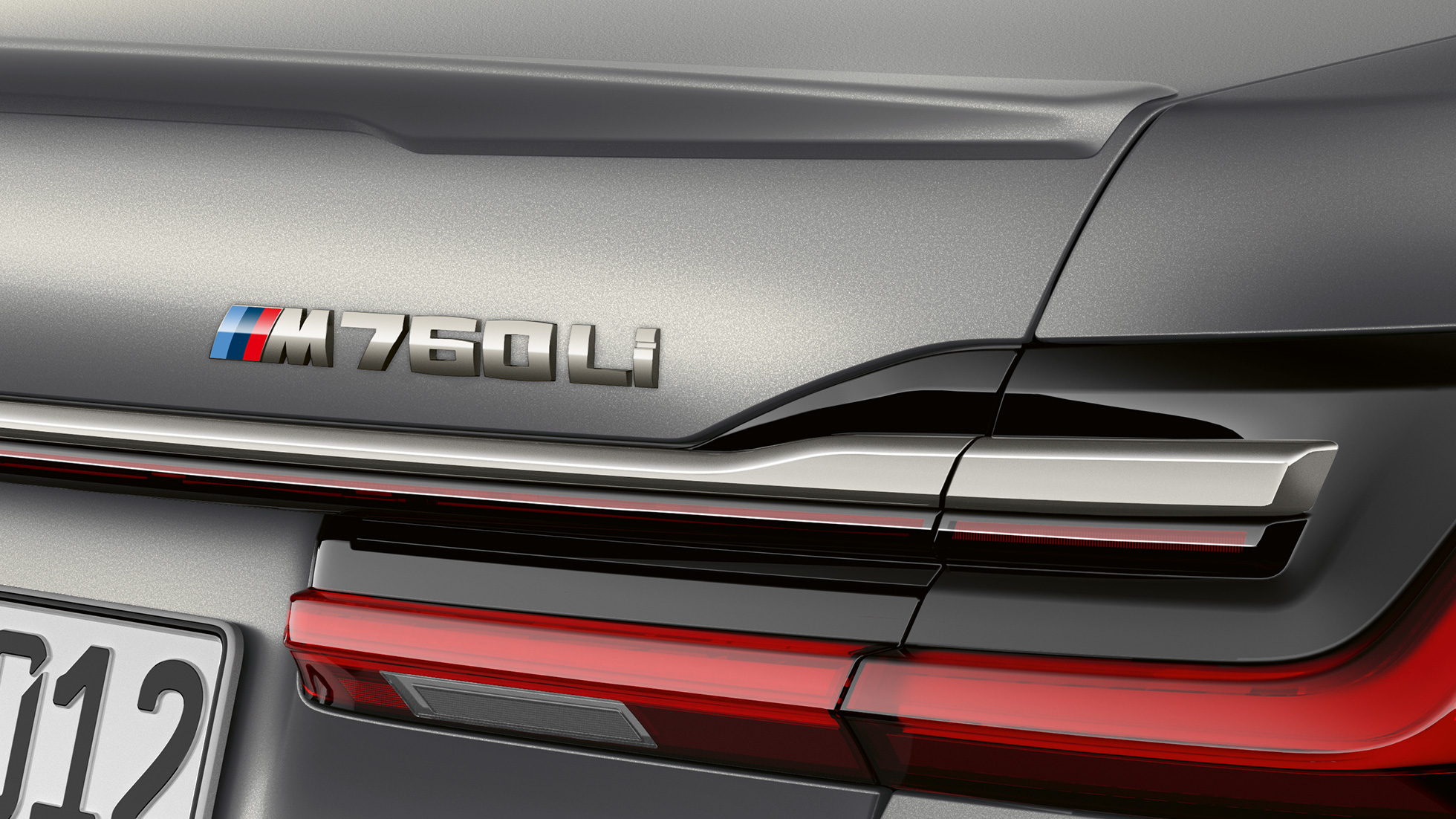 Motorul M TwinPower Turbo pe benzină cu 12 cilindri Imagine cu motorul M TwinPower Turbo pe benzină cu 12 cilindri al BMW M760Li xDrive Sedan