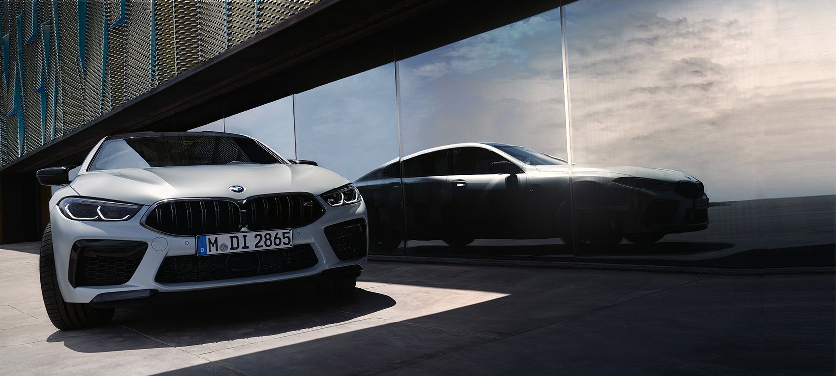 BMW M8 Competition Gran Coupé BMW M8 Competition Gran Coupé, BMW Individual Alb Frozen Brilliant