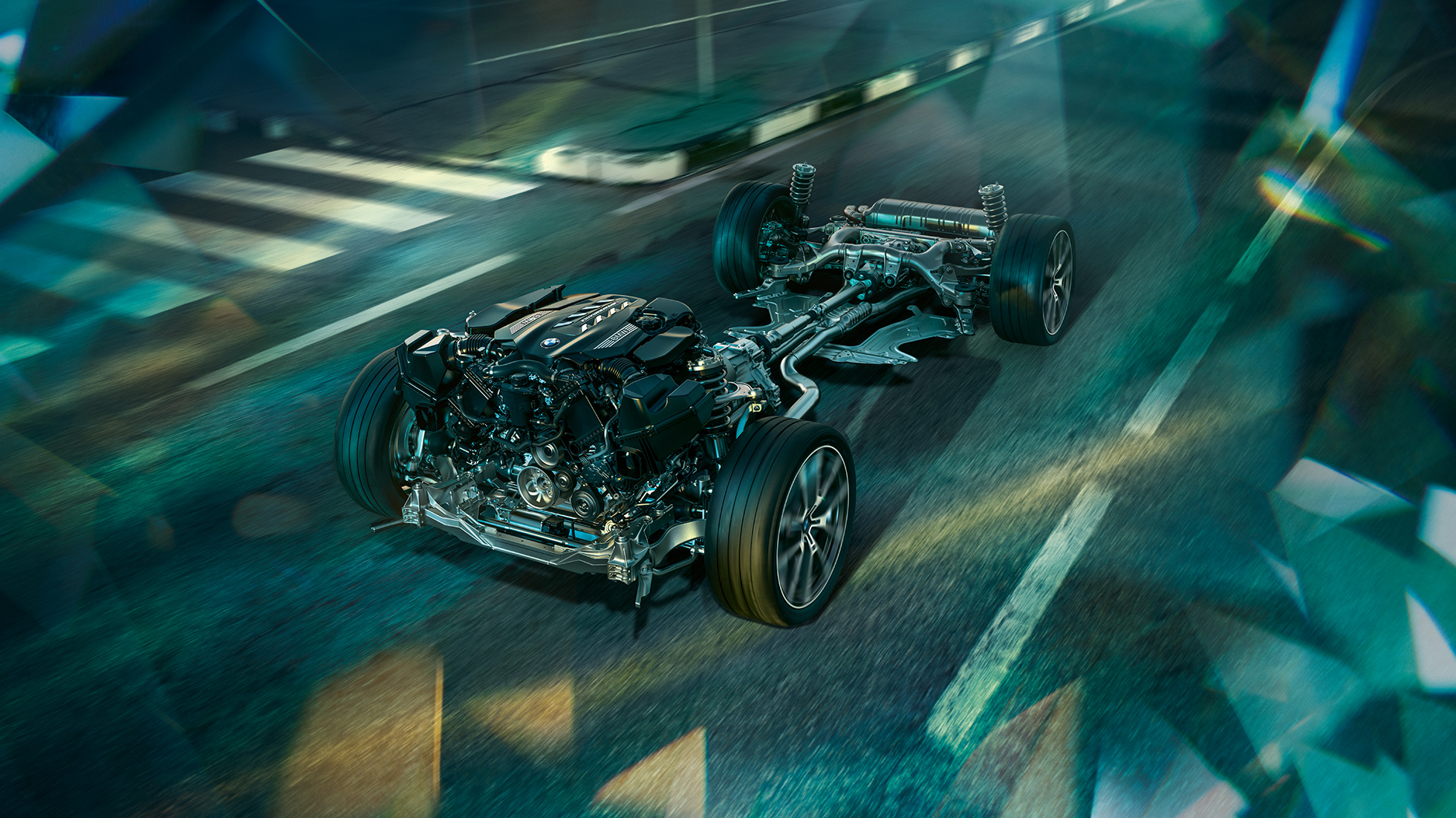 Suspensia M adaptivă „Professional” a BMW M850i xDrive Gran Coupé Suspensia M adaptivă „Professional” a BMW M850i xDrive Gran Coupé, G16, 2019