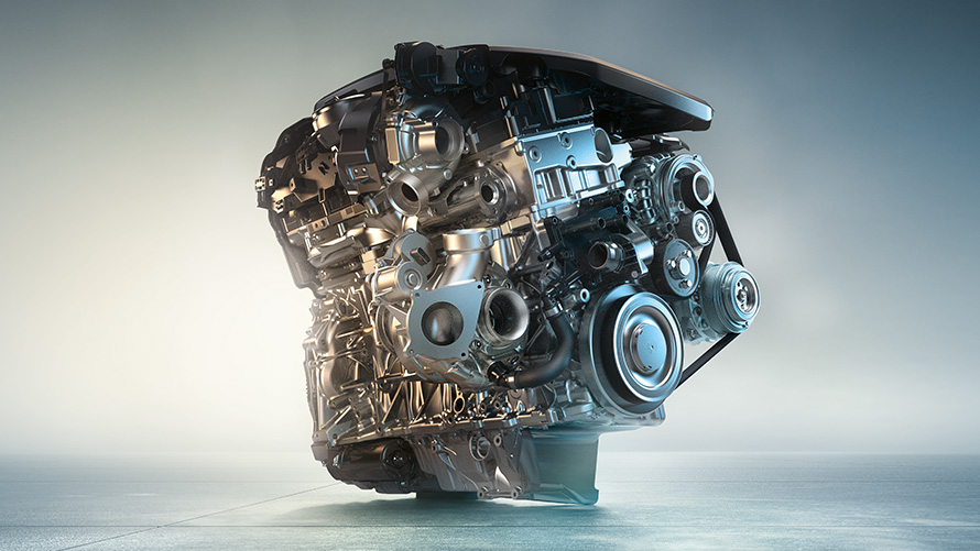 Imagine cu BMW X4 M40d, cu motor M TwinPower Turbo diesel cu 6 cilindri. Imagine cu BMW X4 M40d, cu motor M TwinPower Turbo diesel cu 6 cilindri.