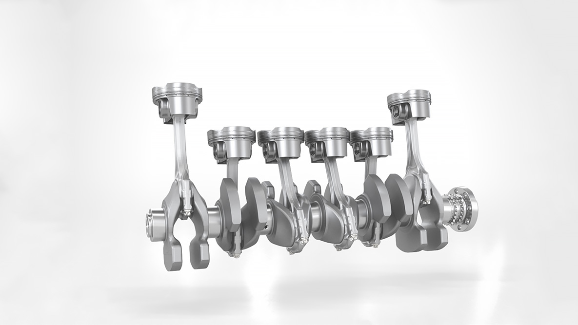 Motor performant M TwinPower Turbo pe benzină cu 6 cilindri, sistem de propulsie al arborelui cotit şi pistoane forjate. BMW X4 M Competition şi BMW X4 M cu motor performant M TwinPower Turbo pe benzină cu 6 cilindri, sistem de propulsie al arborelui cotit şi pistoane forjate.