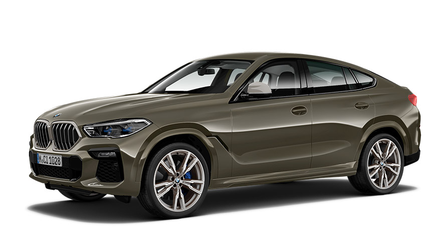Imagine cu trei sferturi din partea laterală a BMW Seria X BMW X6 G06 Imagine cu trei sferturi din partea laterală a BMW Seria X BMW X6 G06