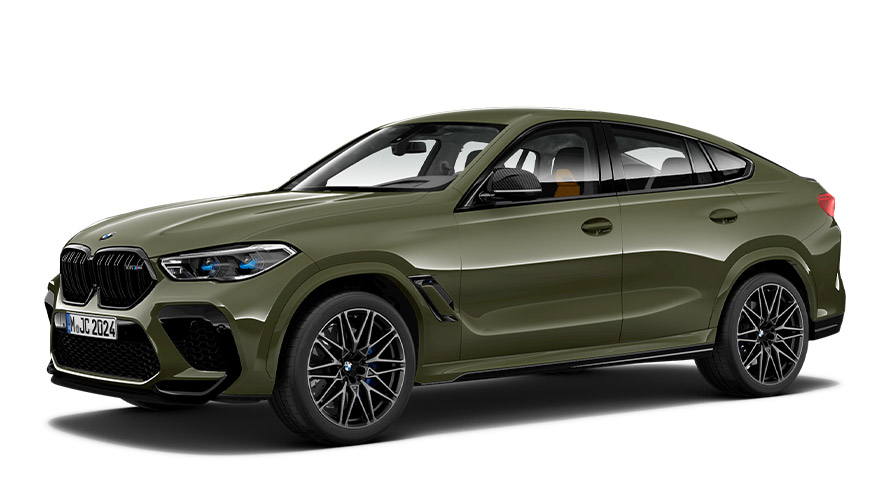 Imagine cu trei sferturi din partea laterală a BMW Seria X BMW X6 M G06 MP Imagine cu trei sferturi din partea laterală a BMW Seria X BMW X6 M G06 MP
