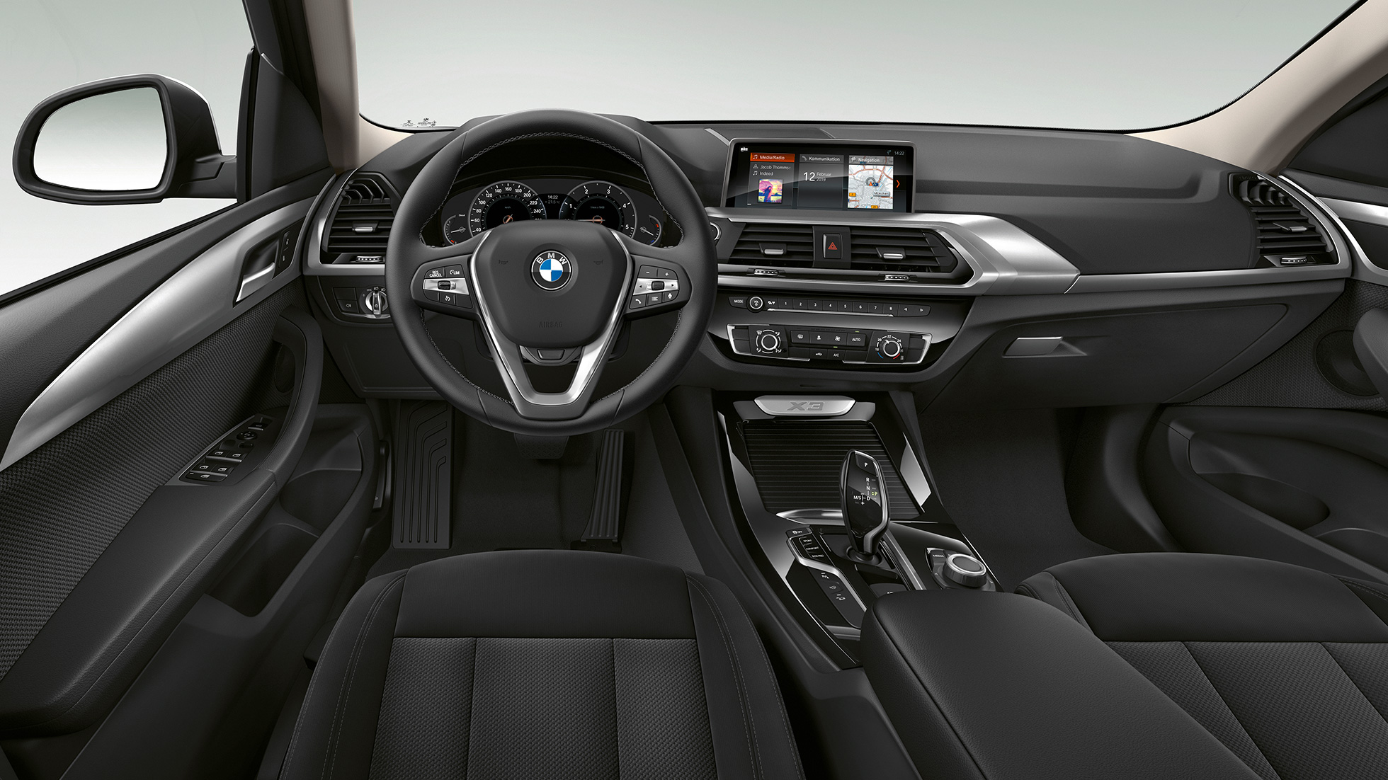 Interiorul BMW X3, Model de bază Interiorul BMW X3, Model de bază
