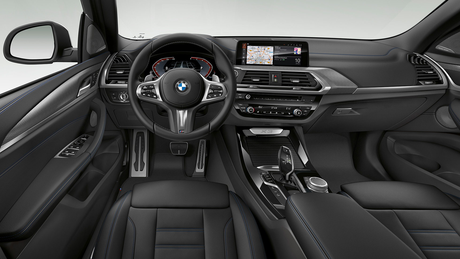 Interiorul BMW X3 M40i, Model M Sport Interiorul BMW X3 M40i, Model M Sport
