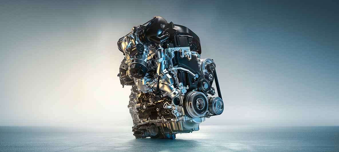 Imagine în prim plan cu motorul BMW diesel BMW EfficientDynamics, imagine în prim plan cu motorul BMW diesel