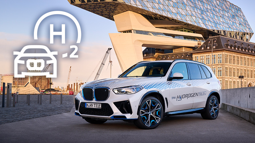 BMW iX5 Hydrogen FCEV BMW EfficientDynamics BMW iX5 Hydrogen FCEV