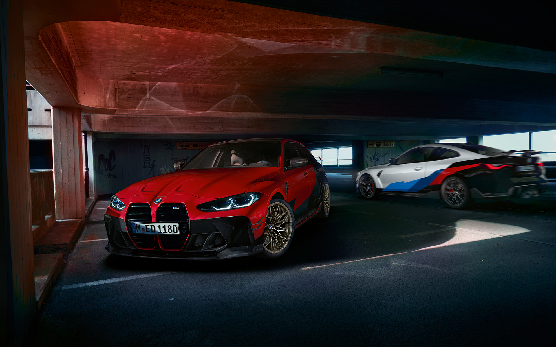Imagine cu accesoriile modelele BMW M3 G80, BMW M4 G82 Imagine cu accesoriile BMW M Performance ale modelelor BMW M3 G80, BMW M4 G82