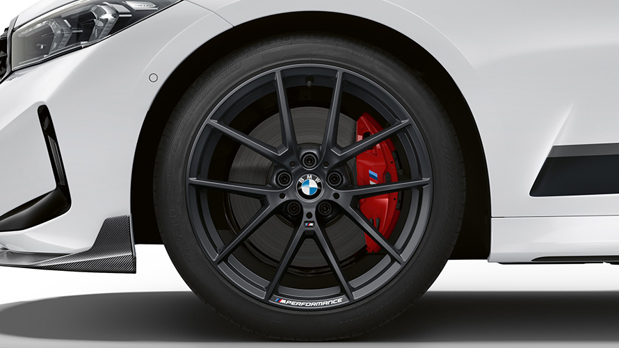 Jante M Performance din aliaj uşor de 19”, tip 898 M Accesorii BMW M Performance Jante M Performance din aliaj uşor de 19”, tip 898 M Accesorii BMW M Performance imagine în prim plan