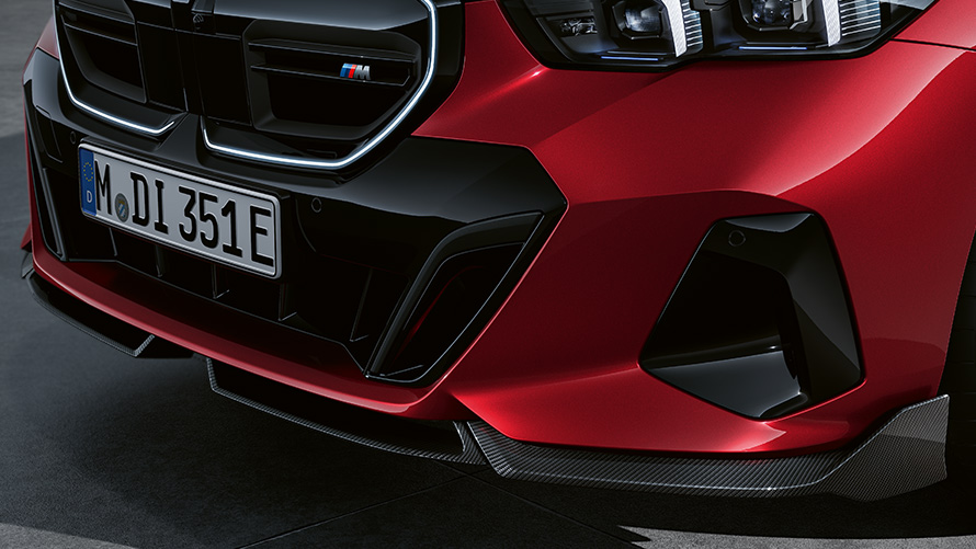 Accesorii BMW M Performance, BMW i5, splitter frontal M Performance , carbon, centru Accesorii BMW M Performance 2023, BMW i5, splitter frontal M Performance, carbon, centru