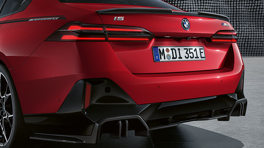 Accesorii BMW M Performance, BMW i5, difuzor spate M Performance, aramidă Accesorii BMW M Performance 2023, BMW i5, difuzor spate M Performance, aramidă