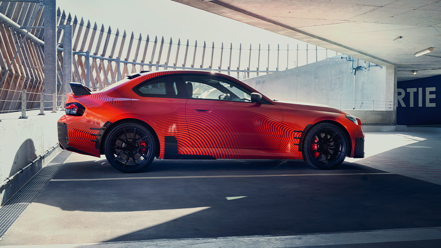 Extensie praguri laterale M Performance, fibră de carbon, dreapta Accesorii BMW M Performance BMW G87 Extensie praguri laterale M Performance, fibră de carbon, dreapta