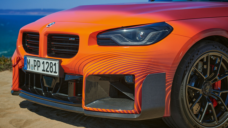 Splitter frontal M Performance din fibră de carbon, stânga Accesorii BMW M Performance, Splitter frontal M Performance din fibră de carbon, stânga