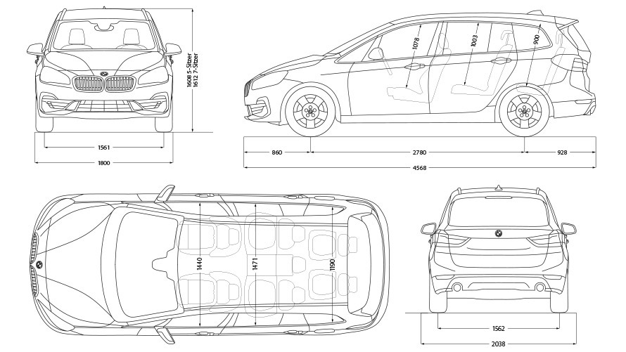 Bmw Seria 2 Gran Tourer Motorizări Si Date Tehnice Bmw Ro